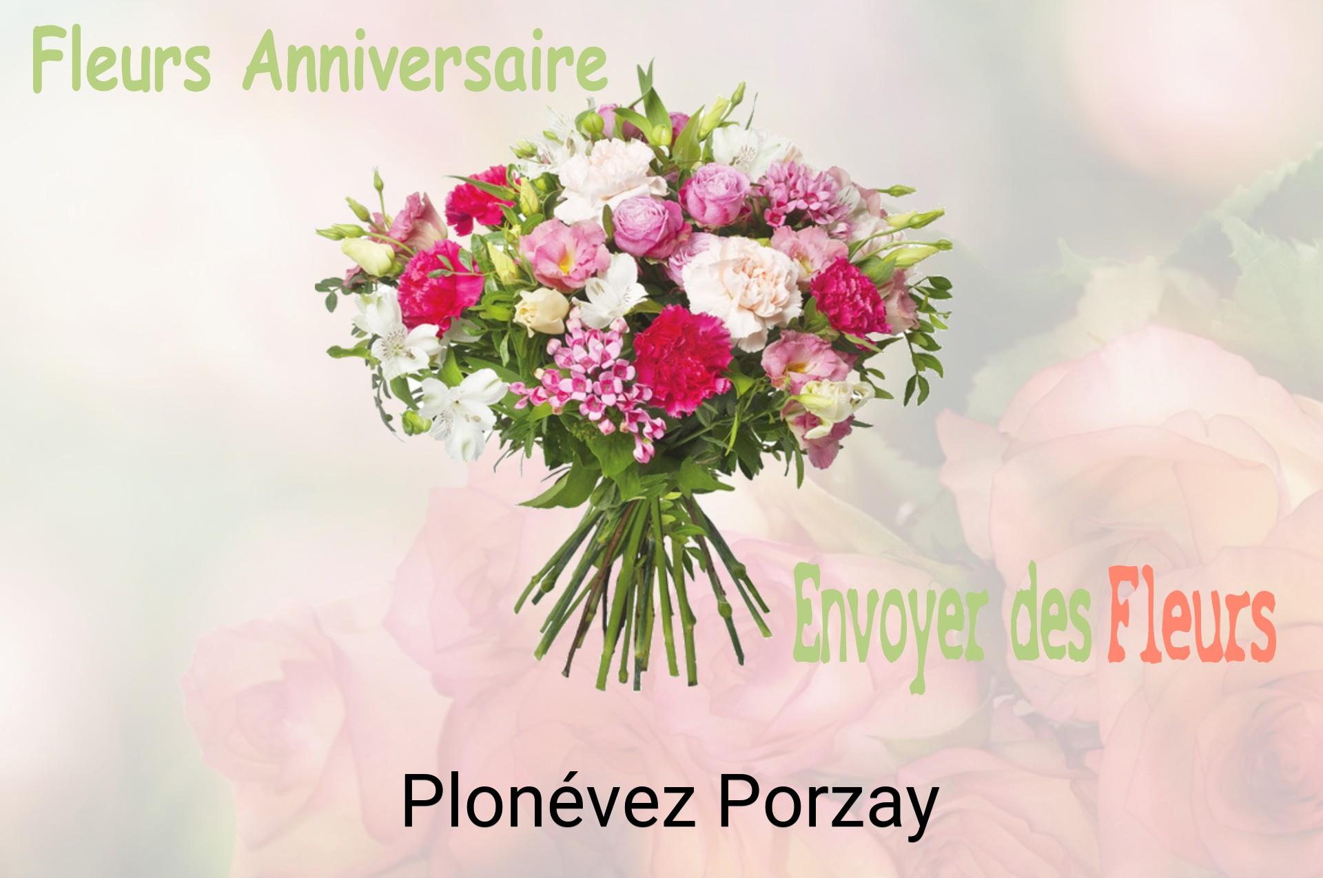 Bouquet de fleurs d’anniversaire livré à Plonévez-Porzay