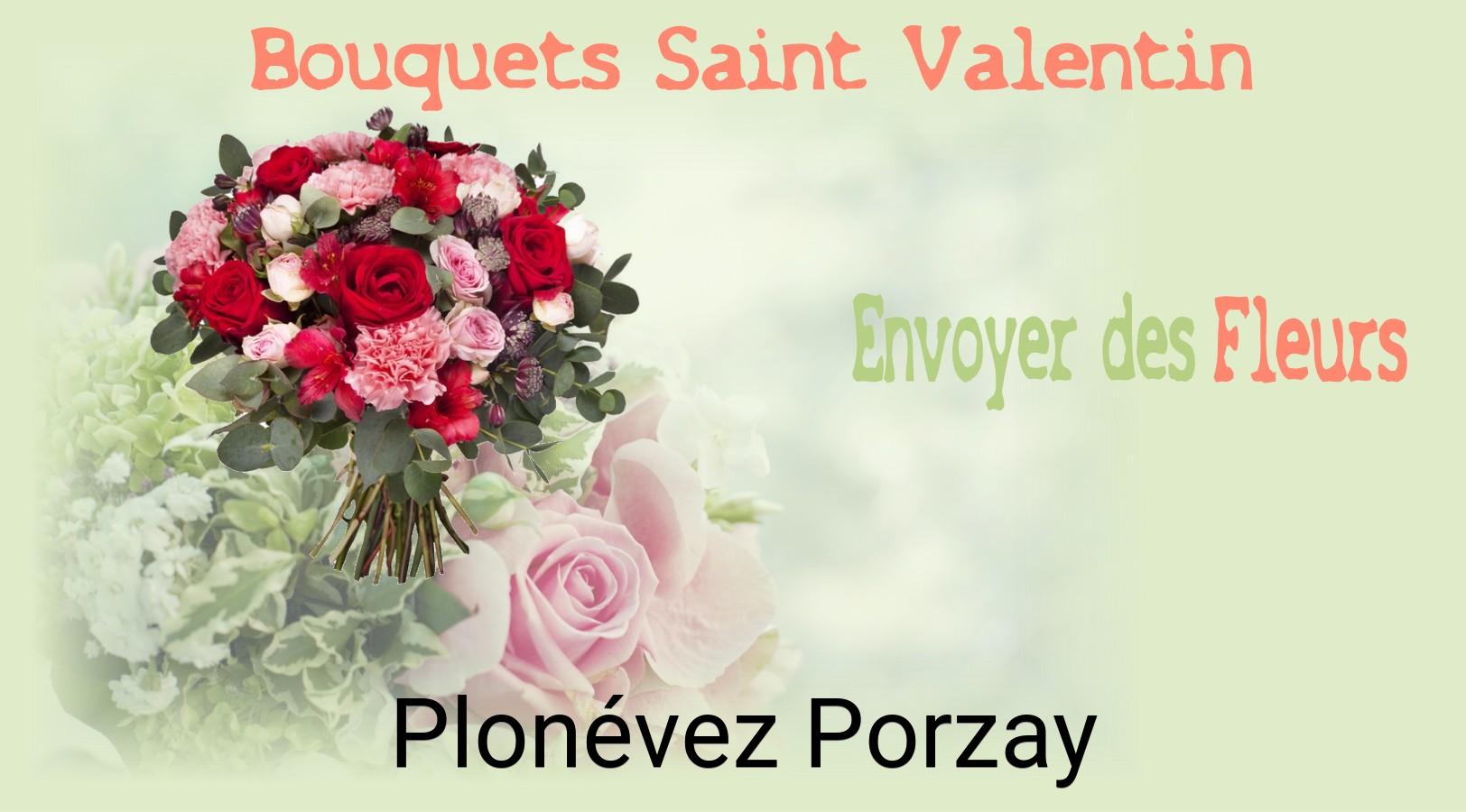 Roses de Saint-Valentin livrées à Plonévez-Porzay